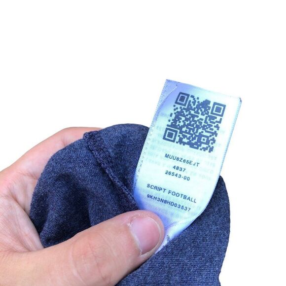 True Religion T Shirt XL Script Football - Picture 4 of 5